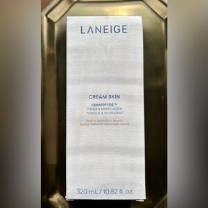LANEIGE NIB Cream Skin Cera Peptide Toner & Moisturizer 320mL